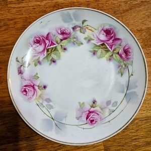 Beautiful Antique Artist Signed Fiedler Weimar Rose c1940s